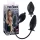 You2Toys - plug anal inflável - silicone preto