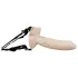 You2Toys - cinta com dildo realístico - cor pele