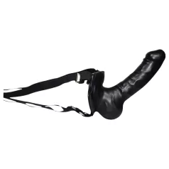 You2Toys - dildo com arnês - preto