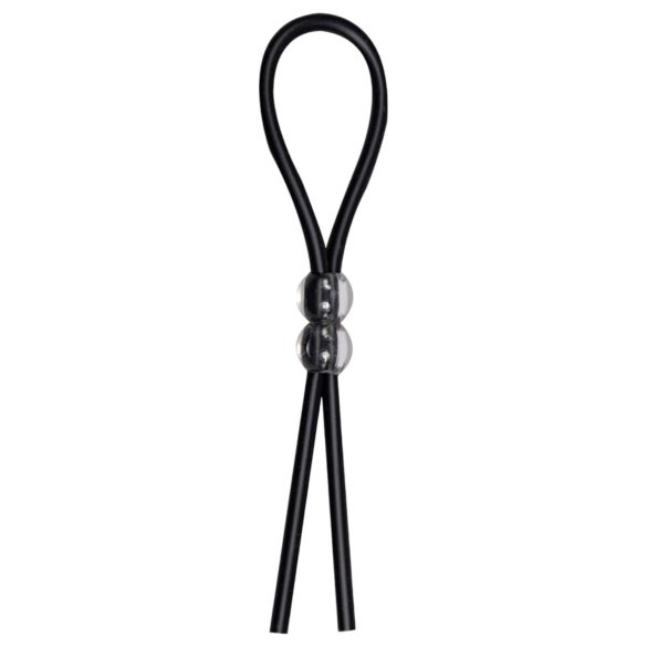 You2Toys - Anel peniano ajustável com contas (preto)