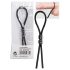 You2Toys - Anel peniano ajustável com contas (preto)