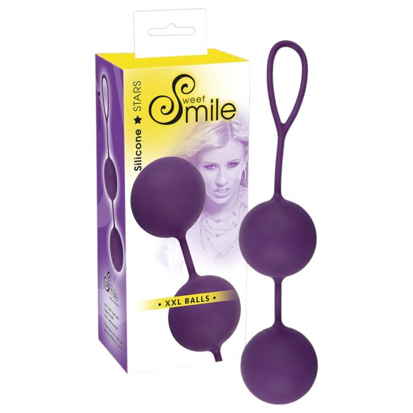 Bolas XXL Smile - enormes bolas de geisha (lilás)