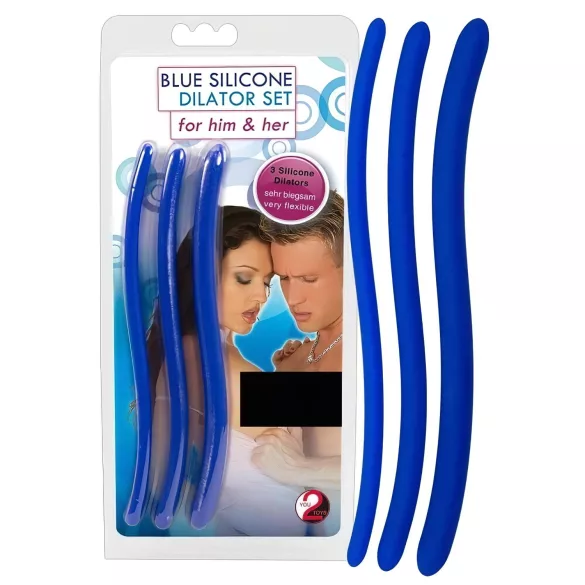 You2Toys - dilatador peniano - conjunto 3 peças silicone