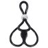 You2Toys - Anel Triplo Ajustável para Pênis e Escroto (preto)
