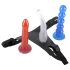 You2Toys - Conjunto de dildos strap-on! - coloridos