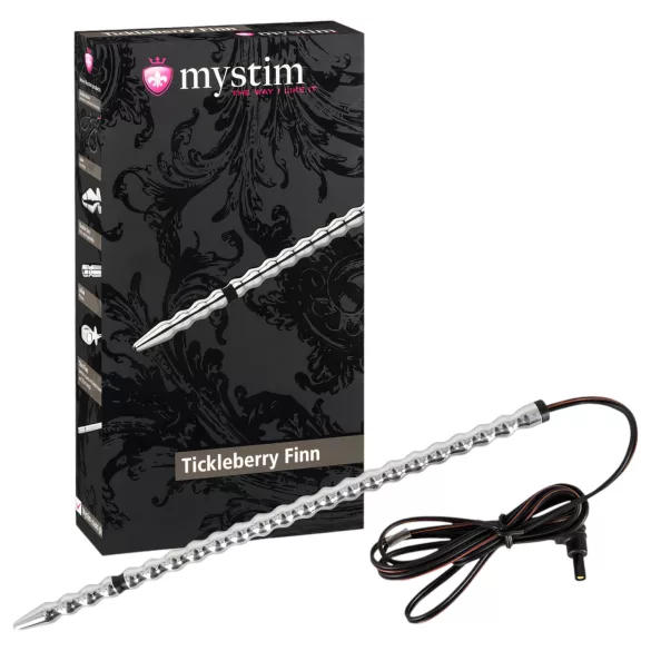 mystim Tickleberry Finn - dilatador peniano elétrico com esferas