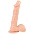 Amante Europeu - Dildo Realístico Grande (Natural)