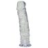 Dildo médio cristalino