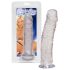 Dildo médio cristalino