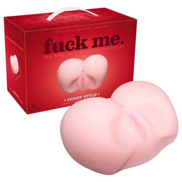 You2Toys - Doggy Style: prazer realista (natural)