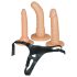 You2Toys - Conjunto de Dildos com Cintas! - Natural