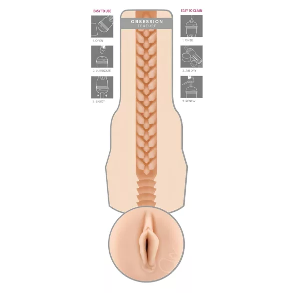 Fleshlight - masturbador vagina realista - Jenna Haze Obsession