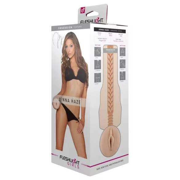 Fleshlight - masturbador vagina realista - Jenna Haze Obsession