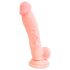 Dildo Médico de Silicone (18cm) - Cor Natural