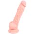Dildo Médico de Silicone (18cm) - Cor Natural