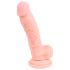 Dildo Médico de Silicone (18cm) - Cor Natural