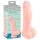 Dildo de silicone médico (20cm) - tom natural