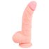 Dildo de silicone médico (20cm) - tom natural
