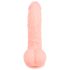 Dildo de silicone médico (20cm) - tom natural