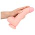 Dildo de silicone médico (20cm) - tom natural