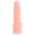 Médico - Dildo de Silicone Médico Reto (20 cm) - Natural