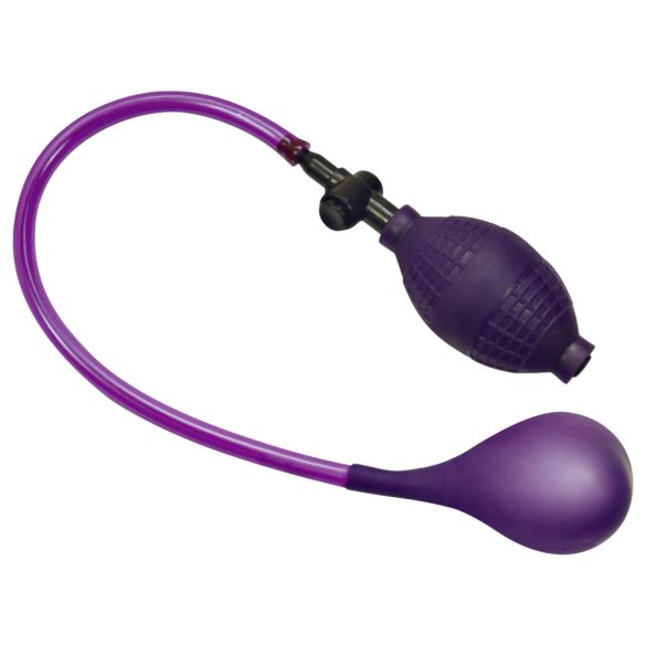 Bad Kitty - Dilatador anal inflável de látex (roxo)