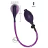 Bad Kitty - plug anal inflável - látex - roxo