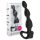 mystim Big Bend-it! - Dildo Anal Eletro com Esferas (Preto)