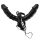Vibrador Duplo Ajustável (preto) - Fetiche