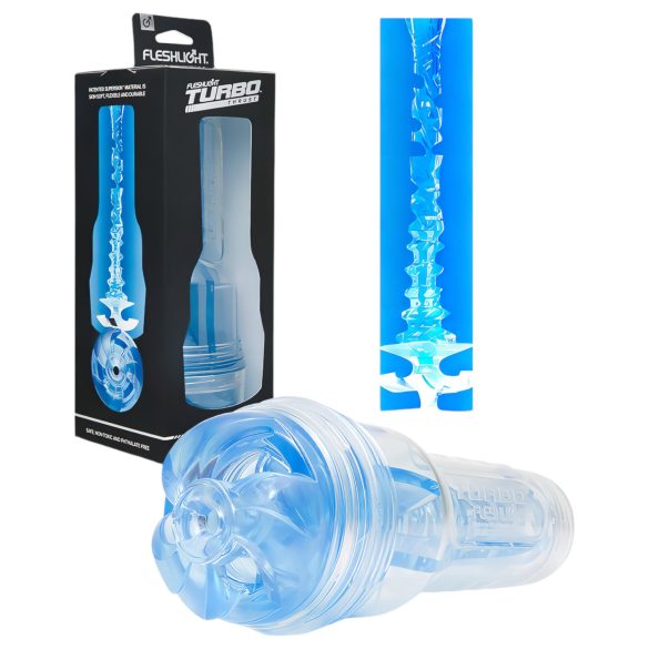 Fleshlight Turbo Thrust - Masturbador de Sucção (Azul)