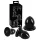You2Toys - kit plug anal - 3 peças - silicone preto