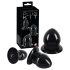 You2Toys - Kit de Plugues de Expansão - conjunto anal - 3 peças (preto)