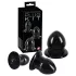 You2Toys - kit plug anal - 3 peças - silicone preto