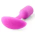 b-vibe - plug anal com peso interno 55g - silicone pink