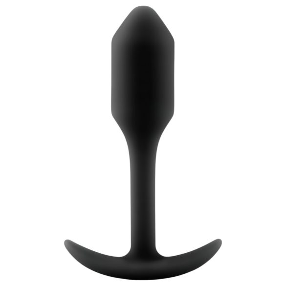 Plug Snug 1 - Estímulo Anal com Peso Interno (55g) - Preto