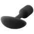 b-vibe Snug Plug 1 - plug anal com peso interno (55g) - preto