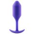 Plug Snug 2: dupla sensação anal (114g) - lilás