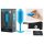 b-vibe Snug Plug 3 - Plug Anal Duplo (180g) - Azul