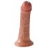 King Cock 6" Dildo (15 cm) - Marrom