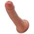 King Cock 6" Dildo (15 cm) - Marrom