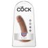 King Cock 6" Dildo (15 cm) - Marrom