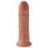 Dildo King Cock 8" (20 cm) - Tom Natural Escuro