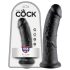 King Cock 8 Dildo (20 cm) - Preto