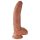 King Cock 9" Dildo (23 cm) com Testículos - Marrom