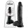 Dildo Realístico King Cock 25 cm - Preto
