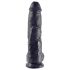 Dildo Realístico King Cock 25 cm - Preto
