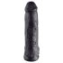 King Cock 12" Hércules Grande Dildo (30 cm) - Preto