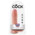 Dildo King Cock 20 cm - natural