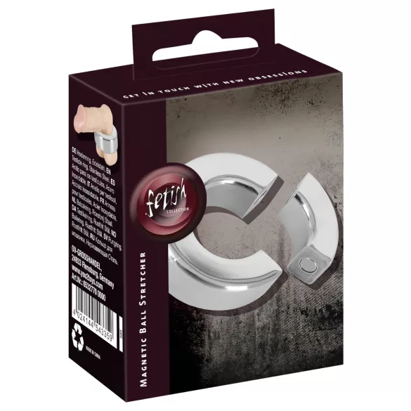 Sextreme - anel peniano magnético com peso para testículos - 341g