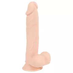   Nature Skin - dildo realista com ventosa (cor de pele, médio)